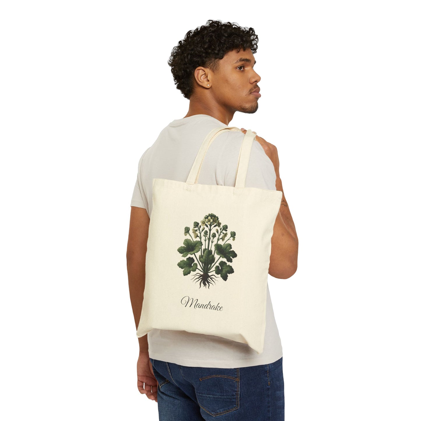 Mandrake (Mandragora officinarum) Canvas Tote Bag