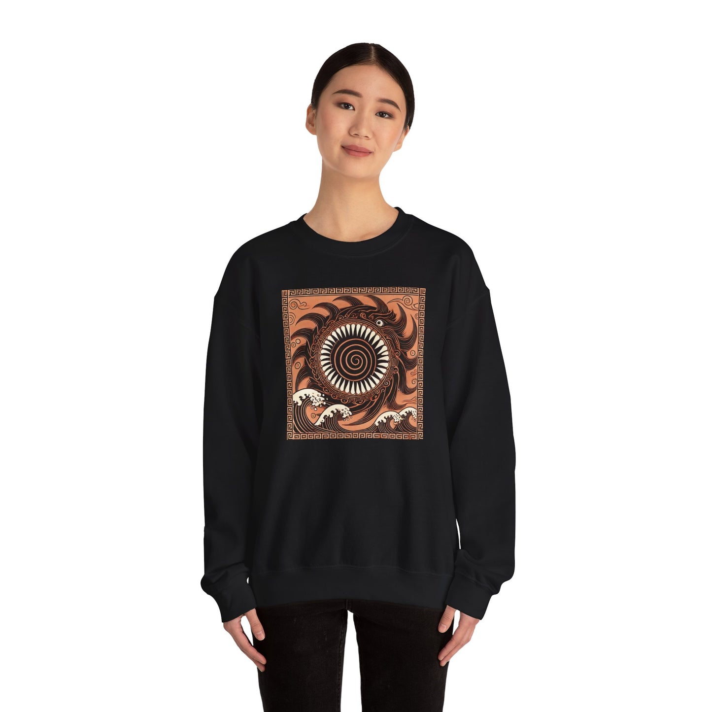 Charybdis' Spiraling Abyss Crewneck T-Shirt