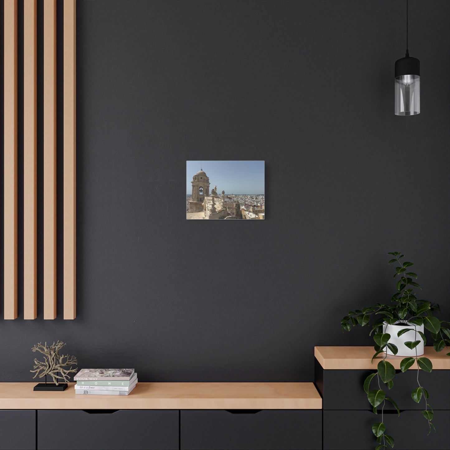 Cádiz Skyline in Andalusia, Spain Matte Canvas Print