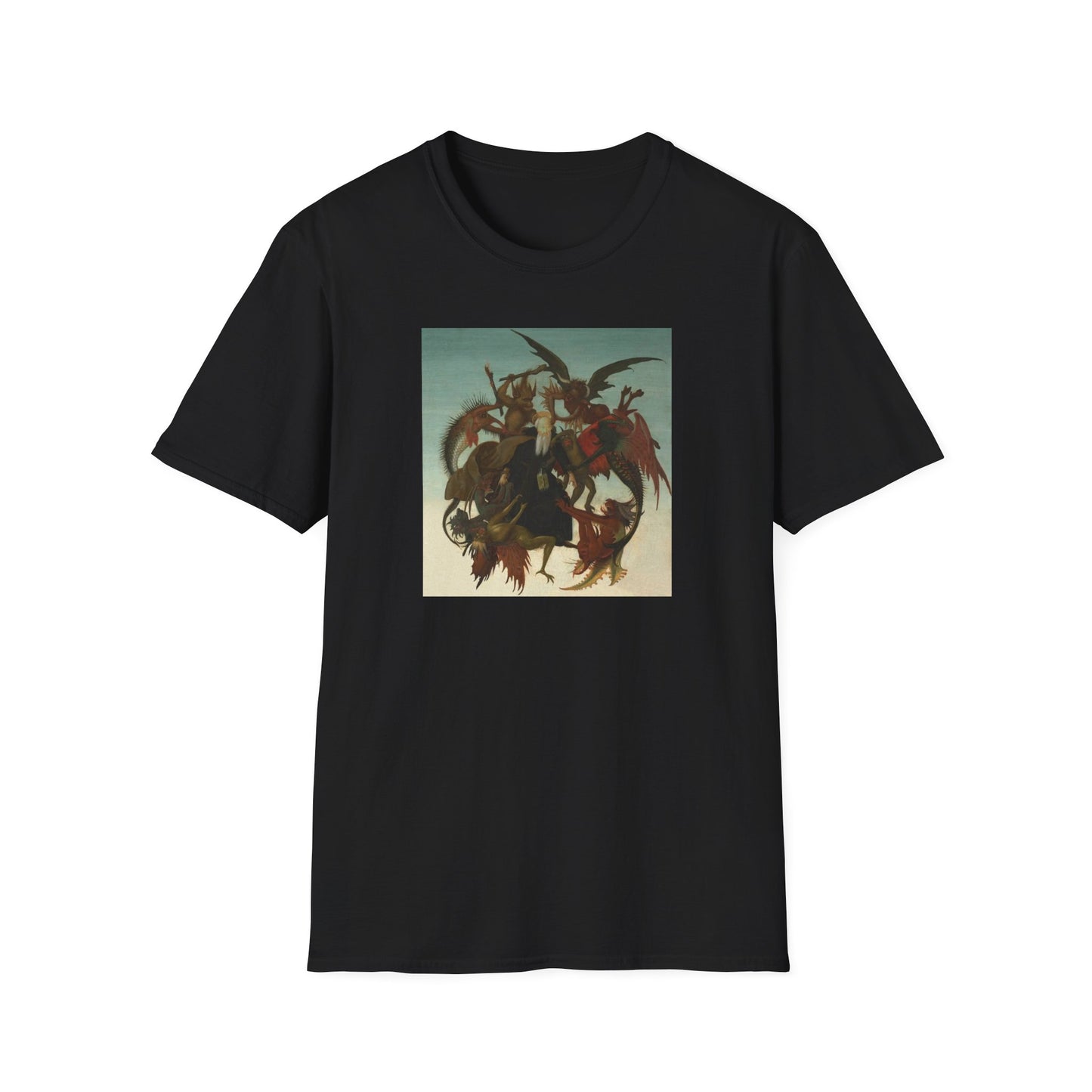 Michelangelo's The Torment of Saint Anthony Crewneck T-Shirt