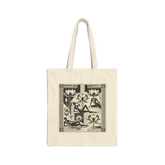 Lotus Eaters Canvas Tote Bag