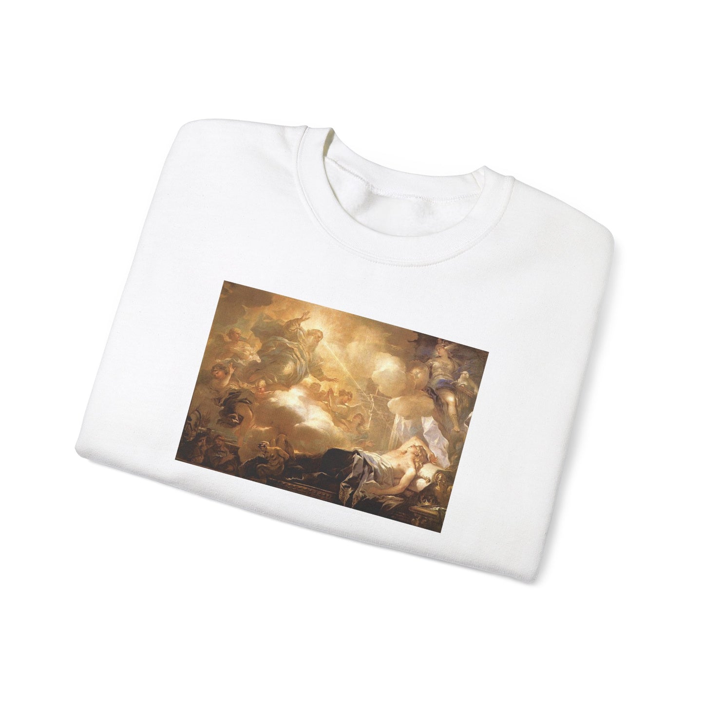 Luca Giordano's Dream of Solomon Crewneck Sweatshirt