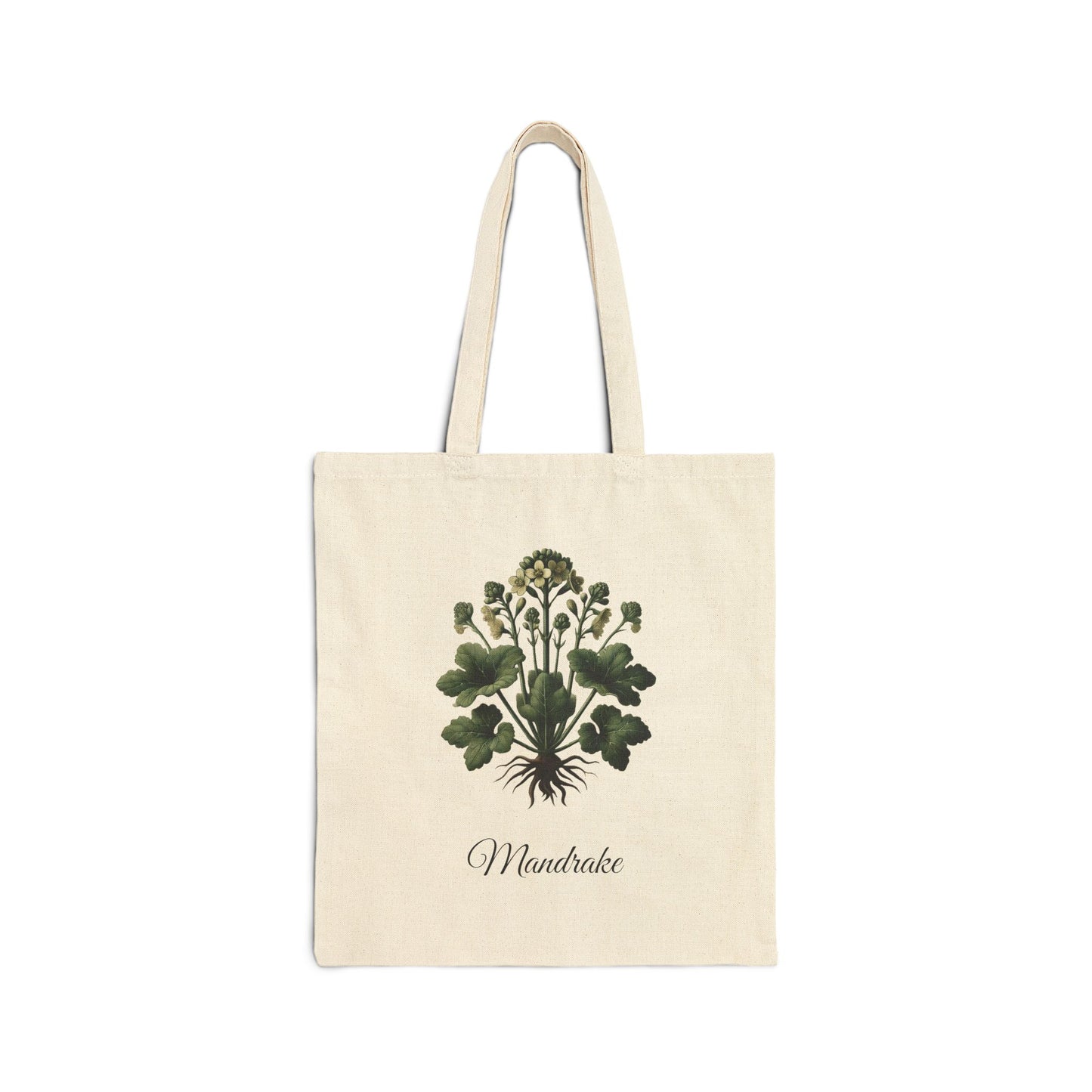 Mandrake (Mandragora officinarum) Canvas Tote Bag