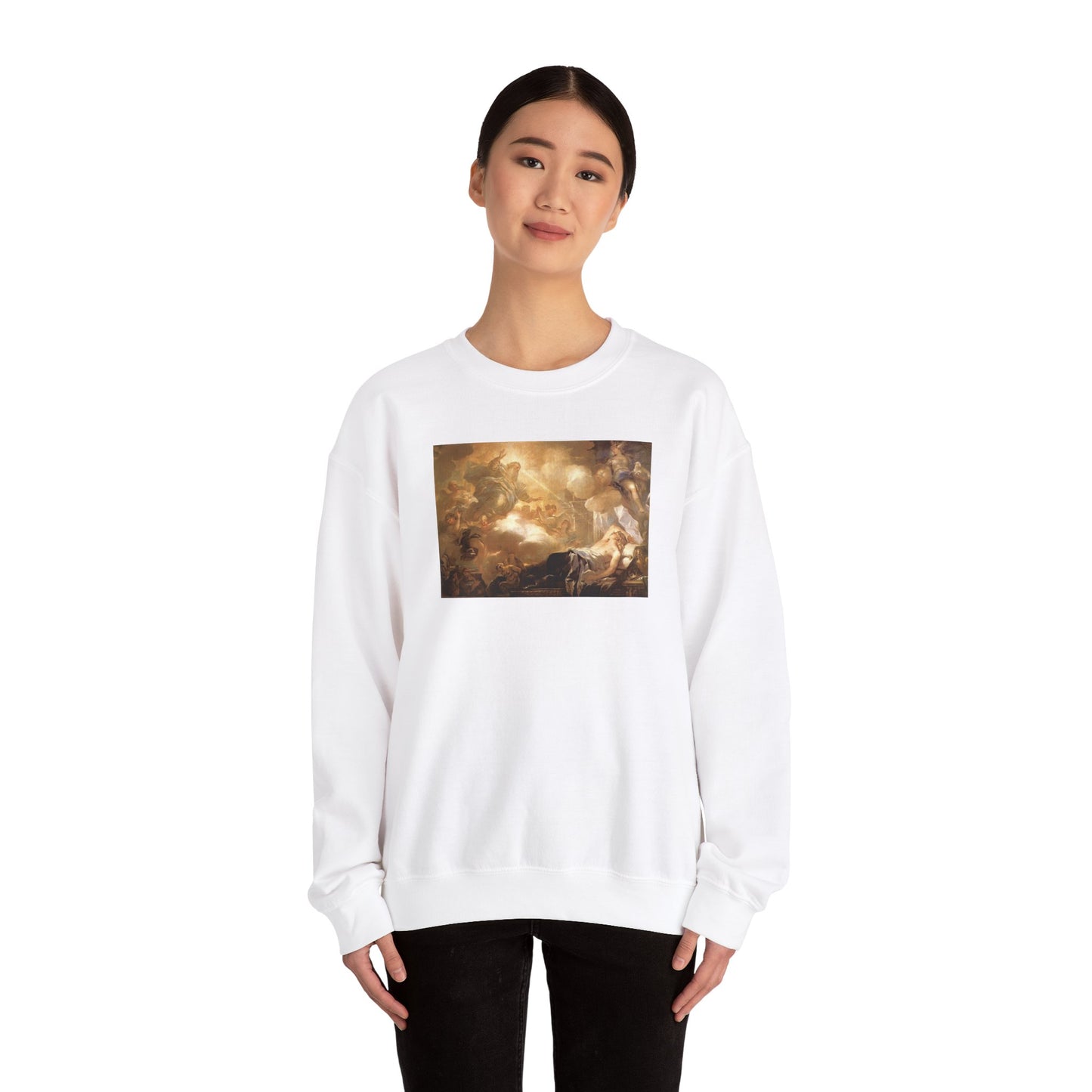 Luca Giordano's Dream of Solomon Crewneck Sweatshirt