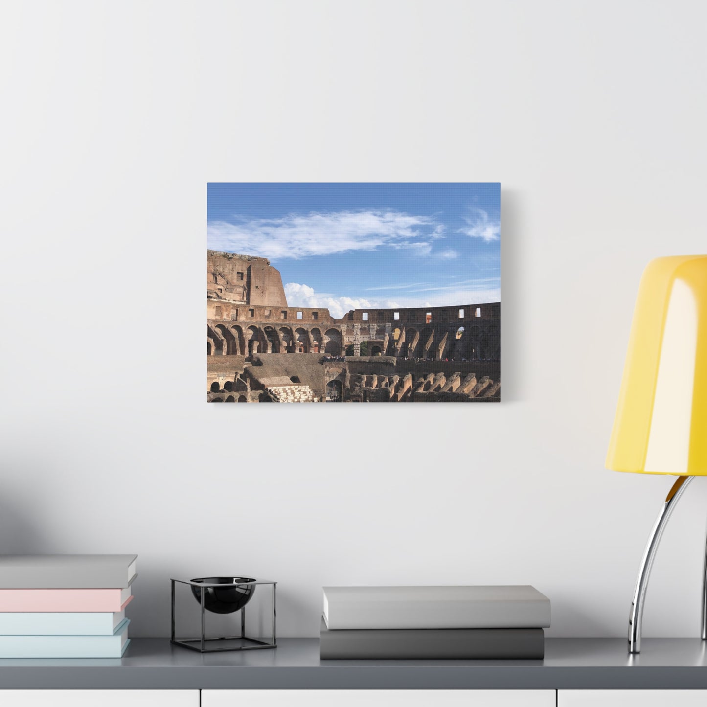 Colosseum in Rome, Italy Matte Canvas Print