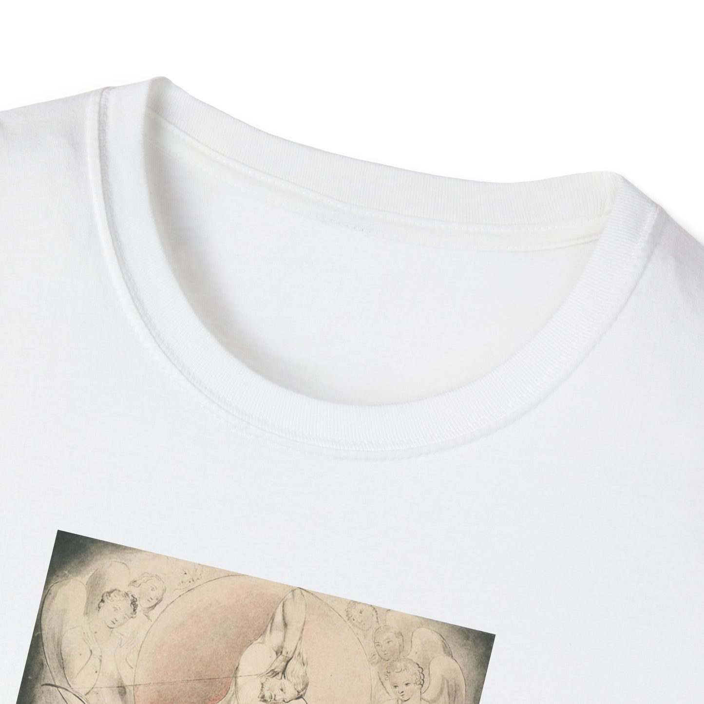 William Blake's Routing of the Fallen Angels Crewneck T-Shirt