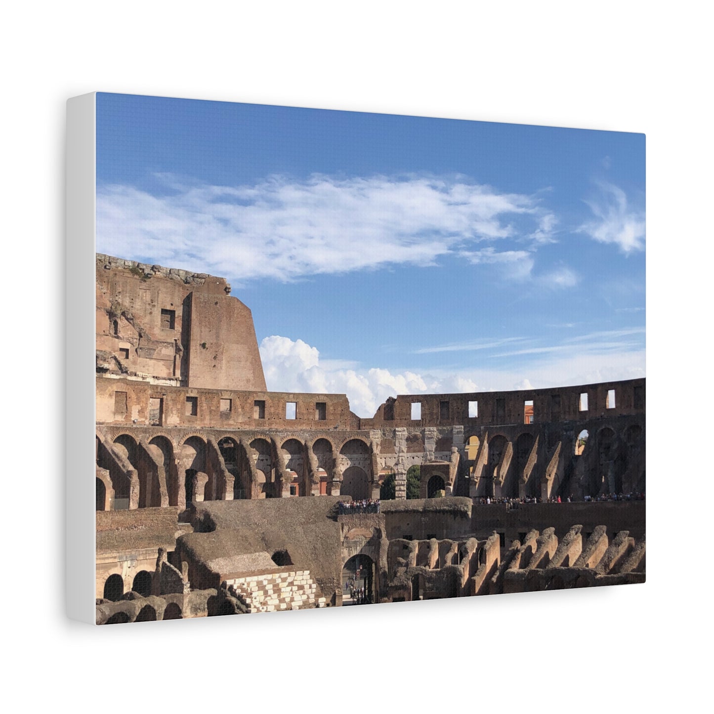 Colosseum in Rome, Italy Matte Canvas Print