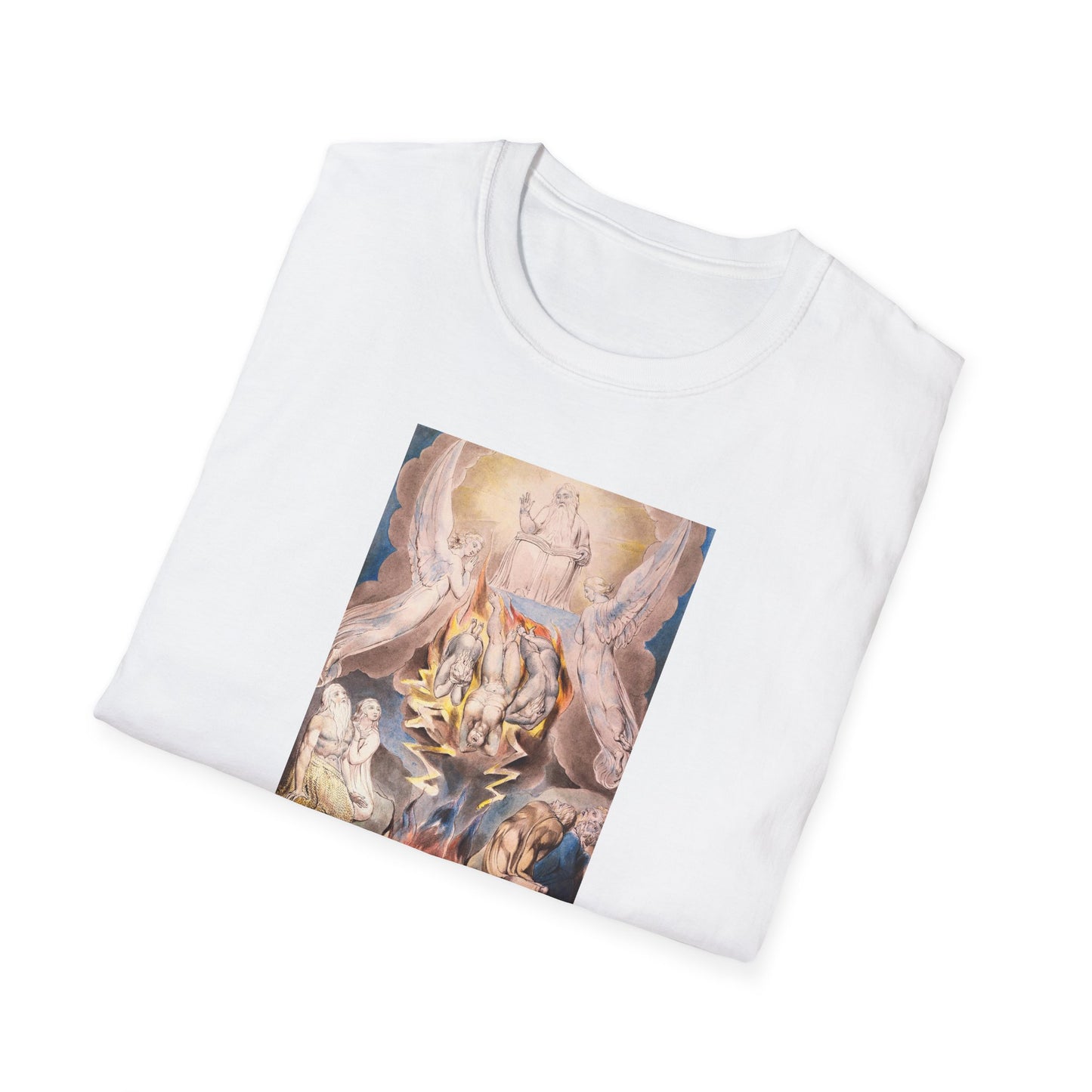 William Blake's The Fall of Satan Crewneck T-Shirt