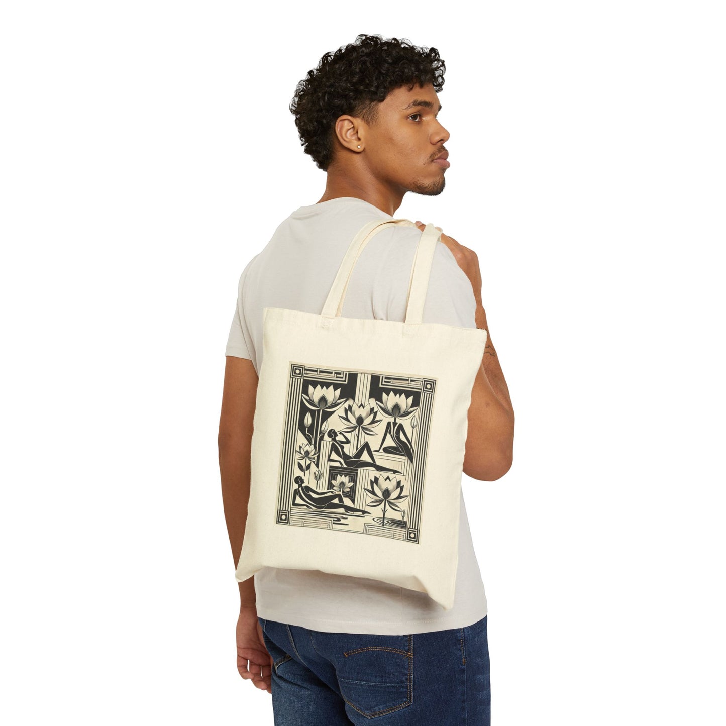 Lotus Eaters Canvas Tote Bag