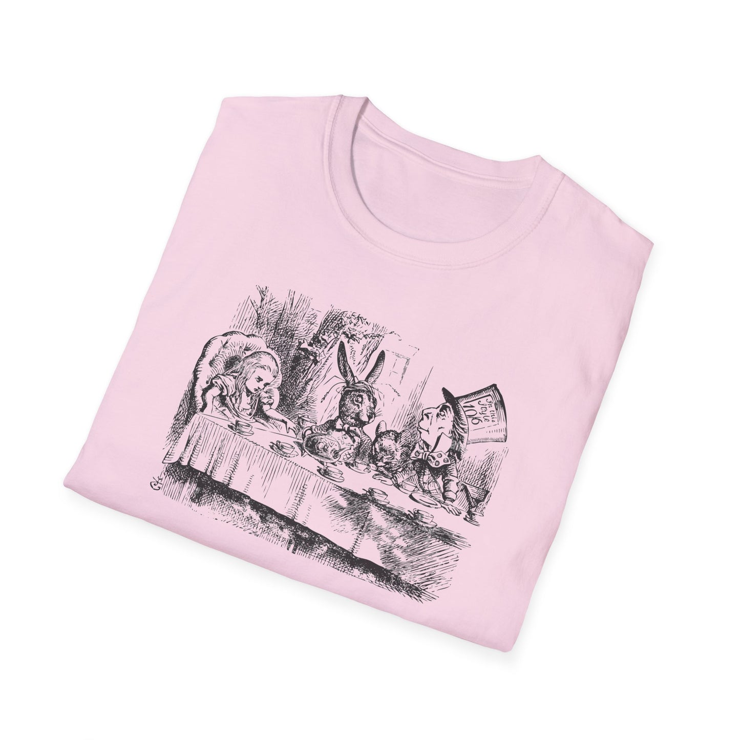 Mad Tea Party, Alice in Wonderland Crewneck T-Shirt