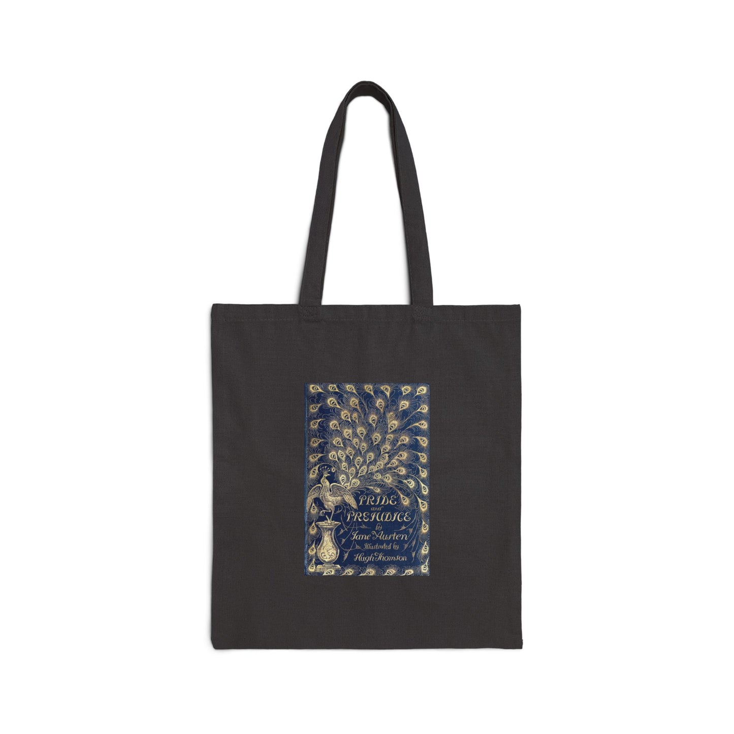 Pride and Prejudice 1894 Peacock Edition - Literary Tote Bag, Literary Bag, Classic Literature, Book Lover Bag