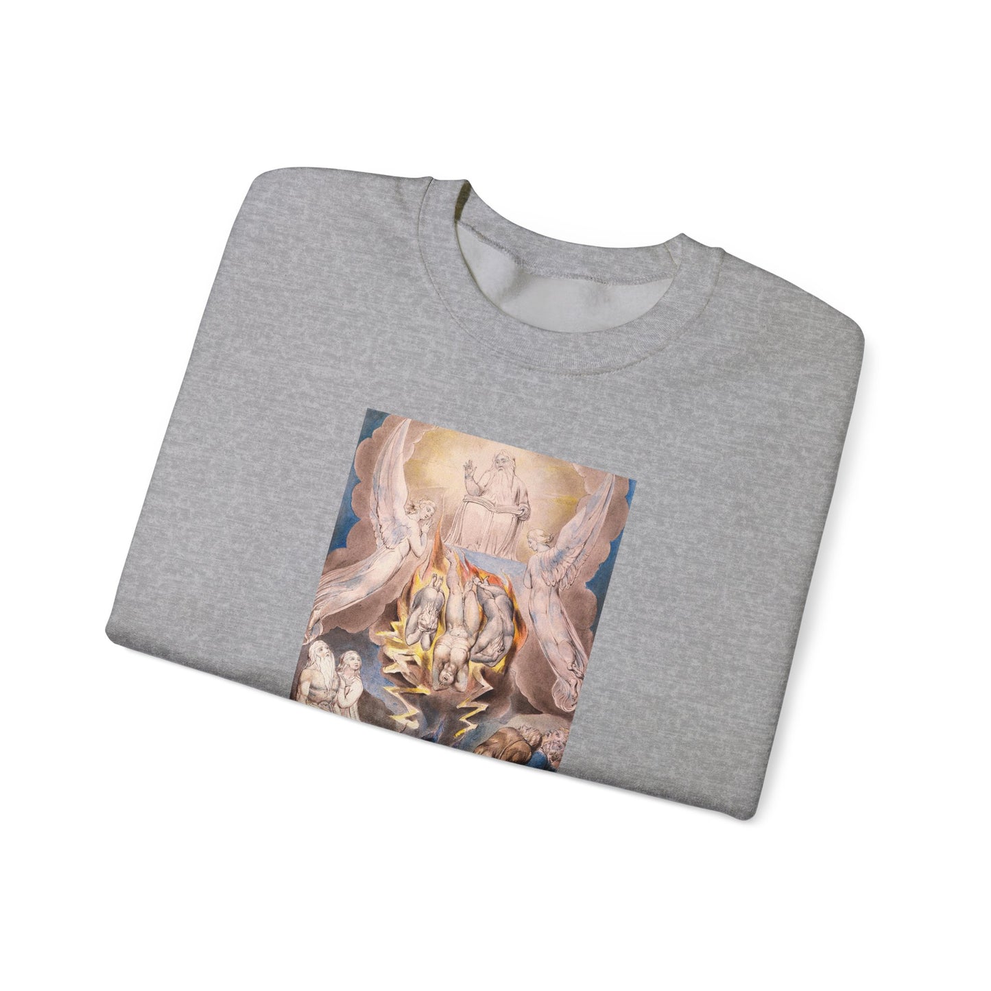 William Blake's The Fall of Satan Crewneck Sweatshirt