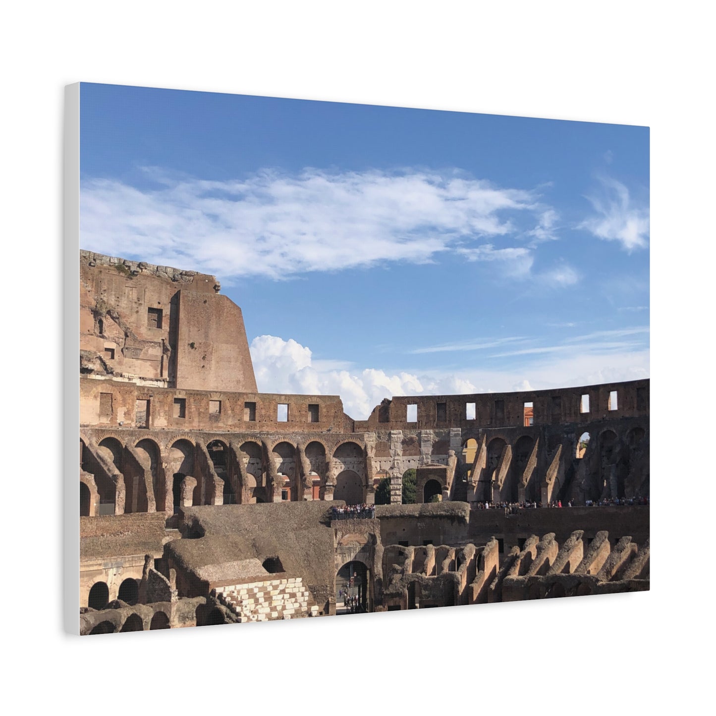 Colosseum in Rome, Italy Matte Canvas Print