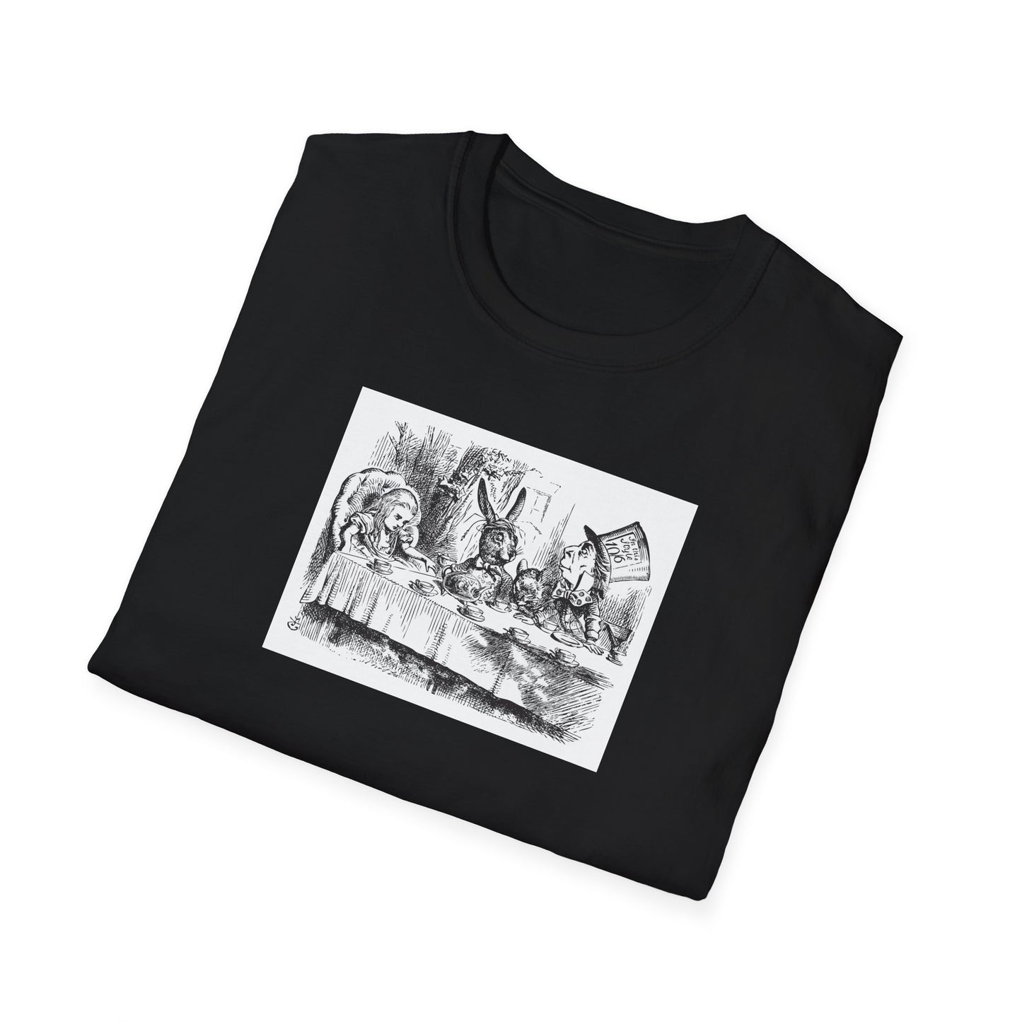 Mad Tea Party, Alice in Wonderland Crewneck T-Shirt