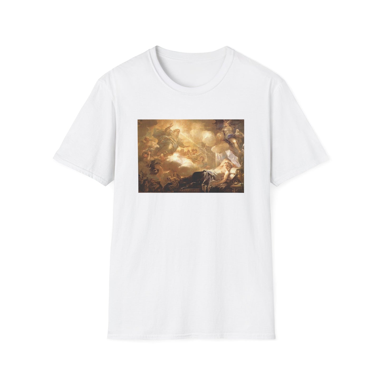 Luca Giordano's Dream of Solomon Crewneck T-Shirt