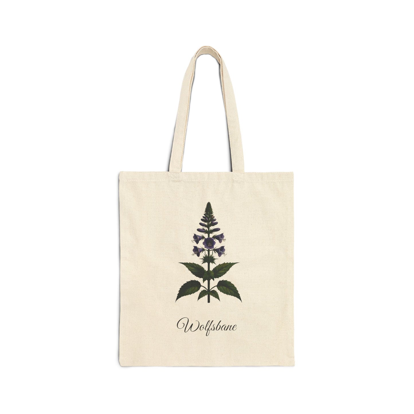 Wolfsbane (Aconitum napellus) Canvas Canvas Tote Bag