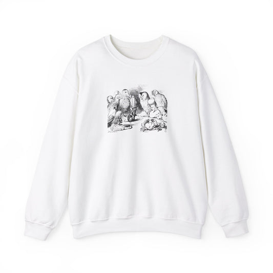 Caucus Race, Alice in Wonderland Crewneck Sweatshirt