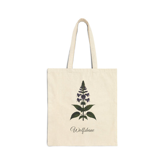 Wolfsbane (Aconitum napellus) Canvas Canvas Tote Bag