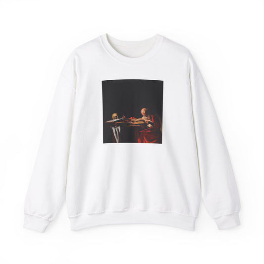 Caravaggio's Saint Jerome Crewneck Sweatshirt