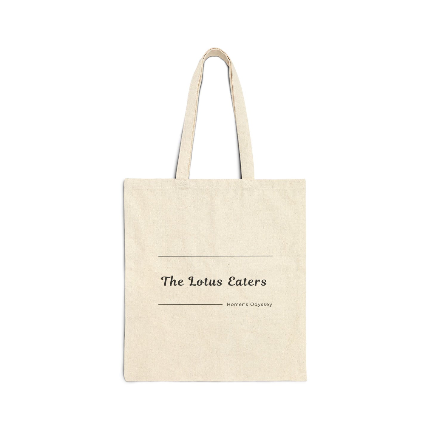 Lotus Eaters Canvas Tote Bag