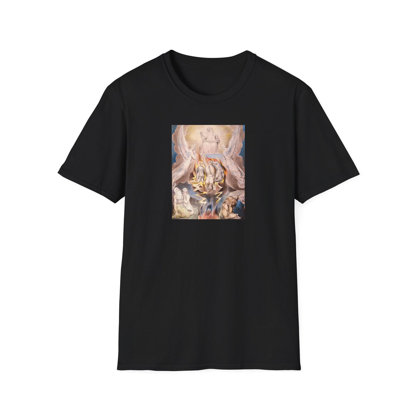 William Blake's The Fall of Satan Crewneck T-Shirt