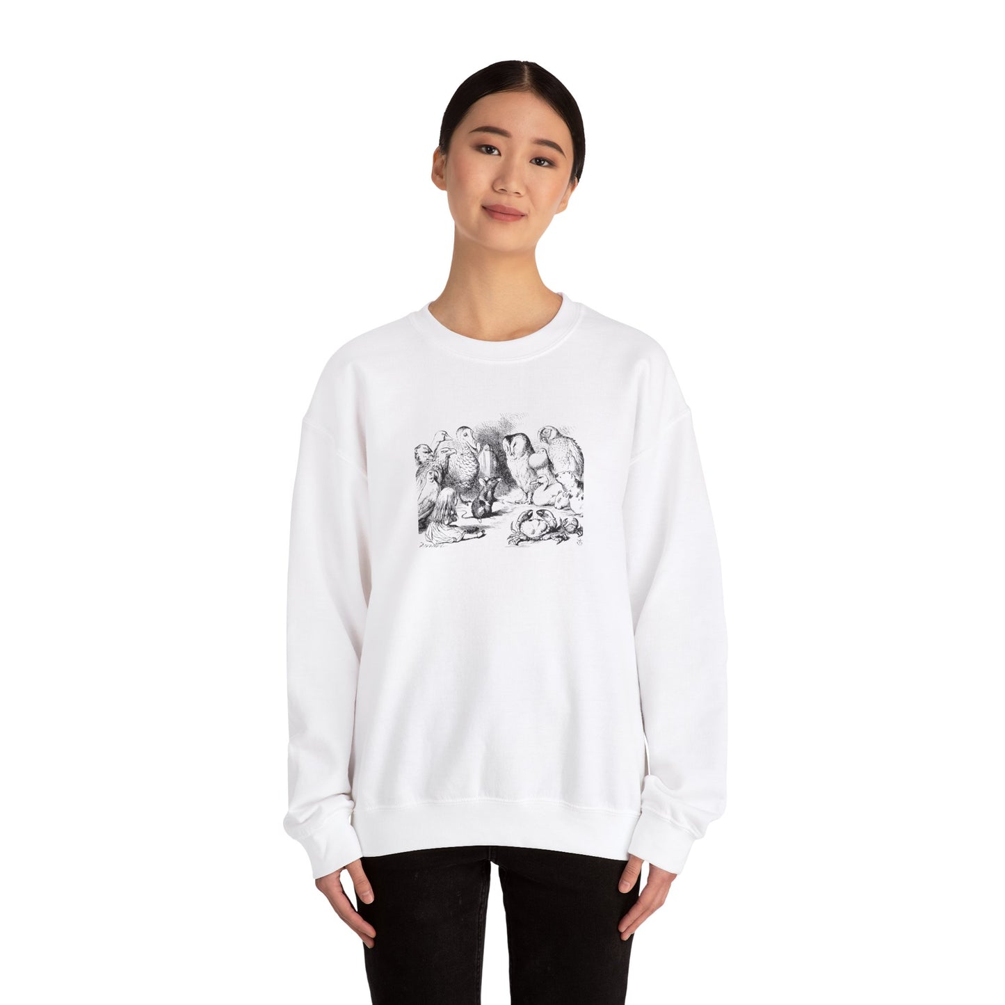 Caucus Race, Alice in Wonderland Crewneck Sweatshirt