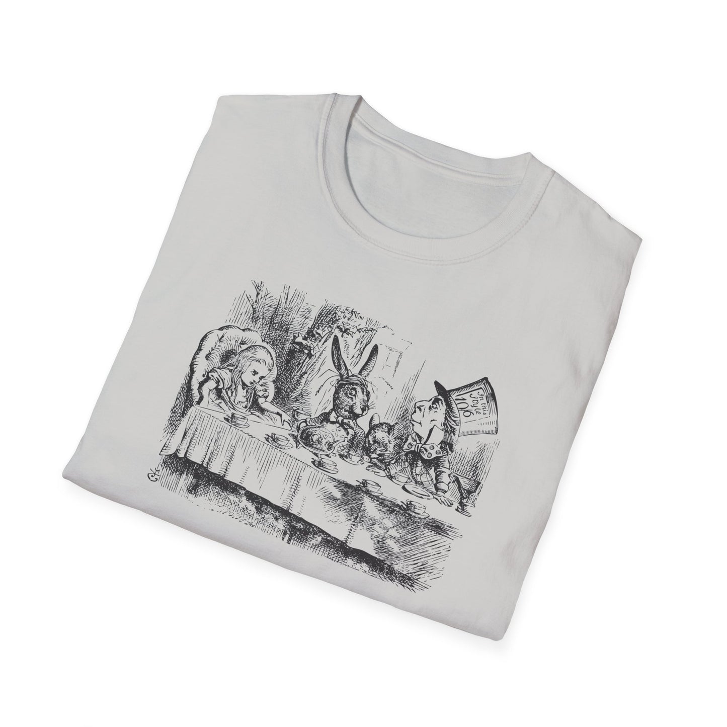 Mad Tea Party, Alice in Wonderland Crewneck T-Shirt