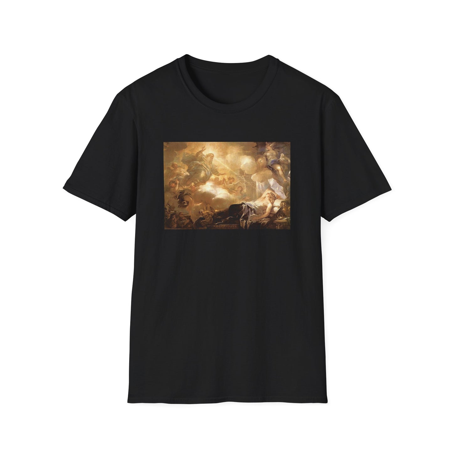 Luca Giordano's Dream of Solomon Crewneck T-Shirt