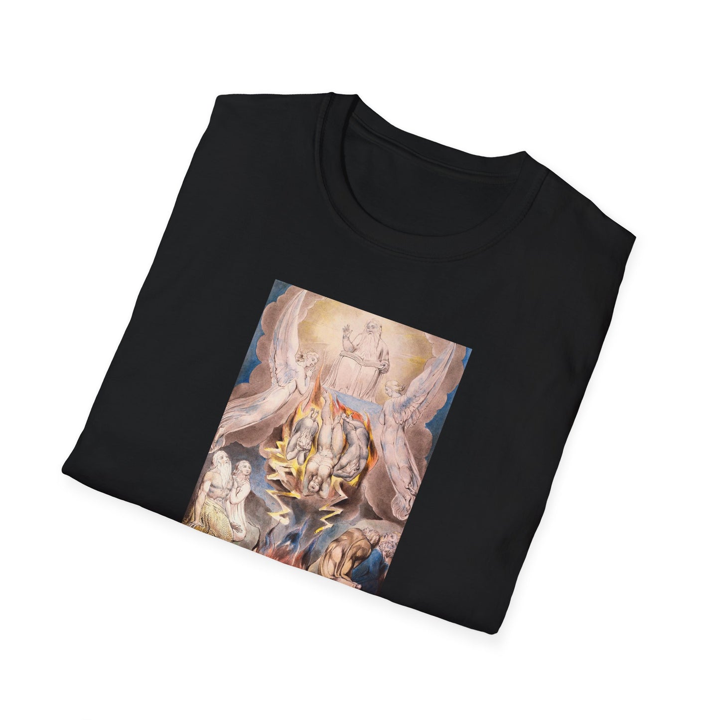 William Blake's The Fall of Satan Crewneck T-Shirt