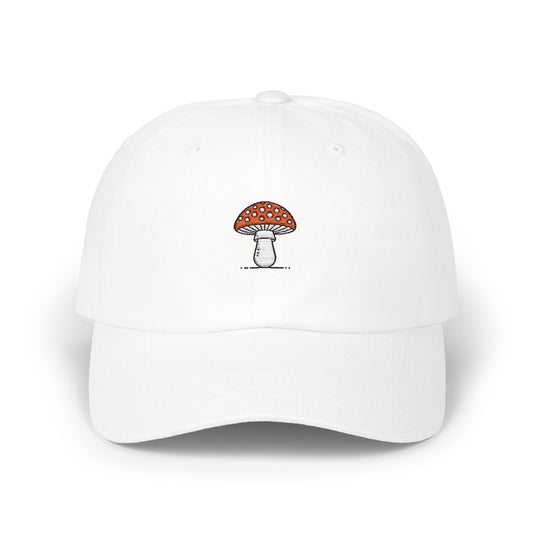 Fly Agaric Psychedelic Embroidered Baseball Cap, Mushroom Hat, Trippy Cap, Festival Hat