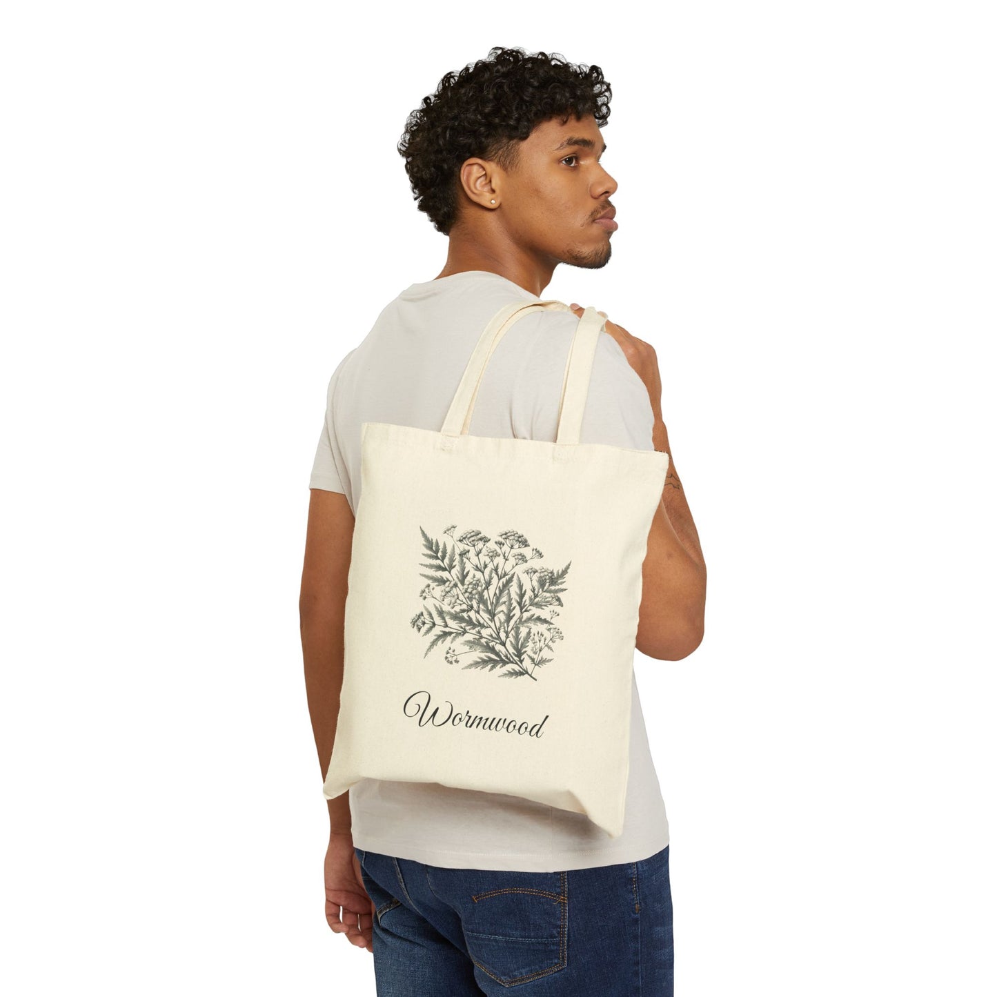 Wormwood (Artemisia absinthium) Canvas Tote Bag