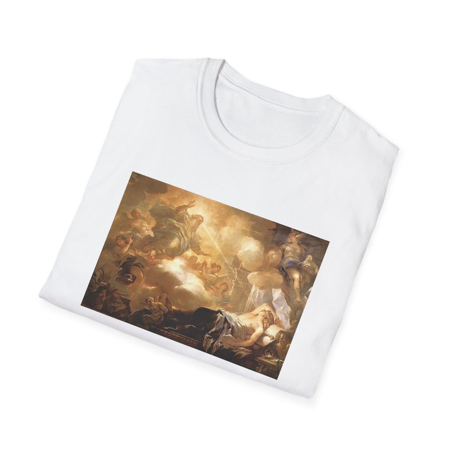 Luca Giordano's Dream of Solomon Crewneck T-Shirt