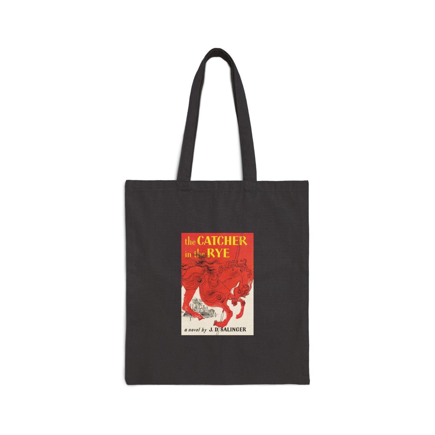 The Catcher in the Rye Classic Book Cover Tote Bag, Literary Bag, Classic Literature, Book Lover Bag