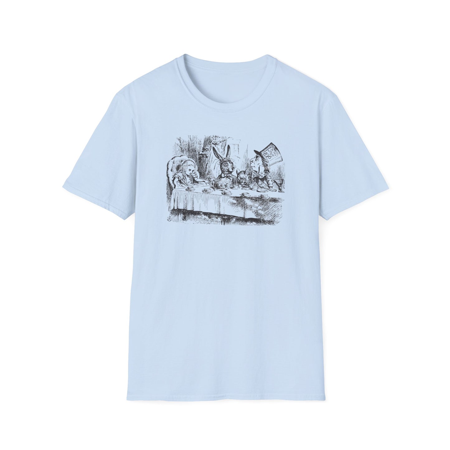 Mad Tea Party, Alice in Wonderland Crewneck T-Shirt