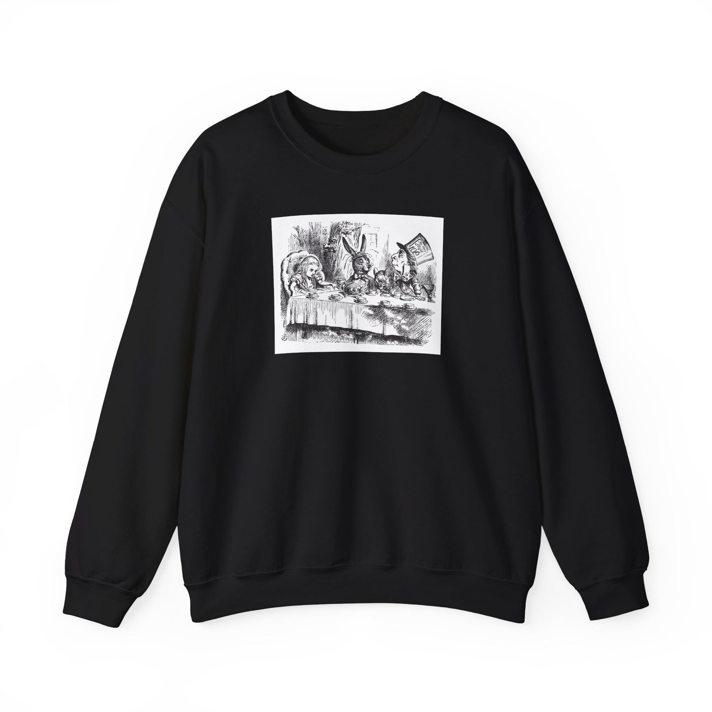 Mad Tea Party, Alice in Wonderland Crewneck Sweatshirt