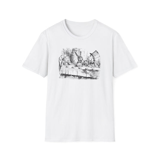 Mad Tea Party, Alice in Wonderland Crewneck T-Shirt