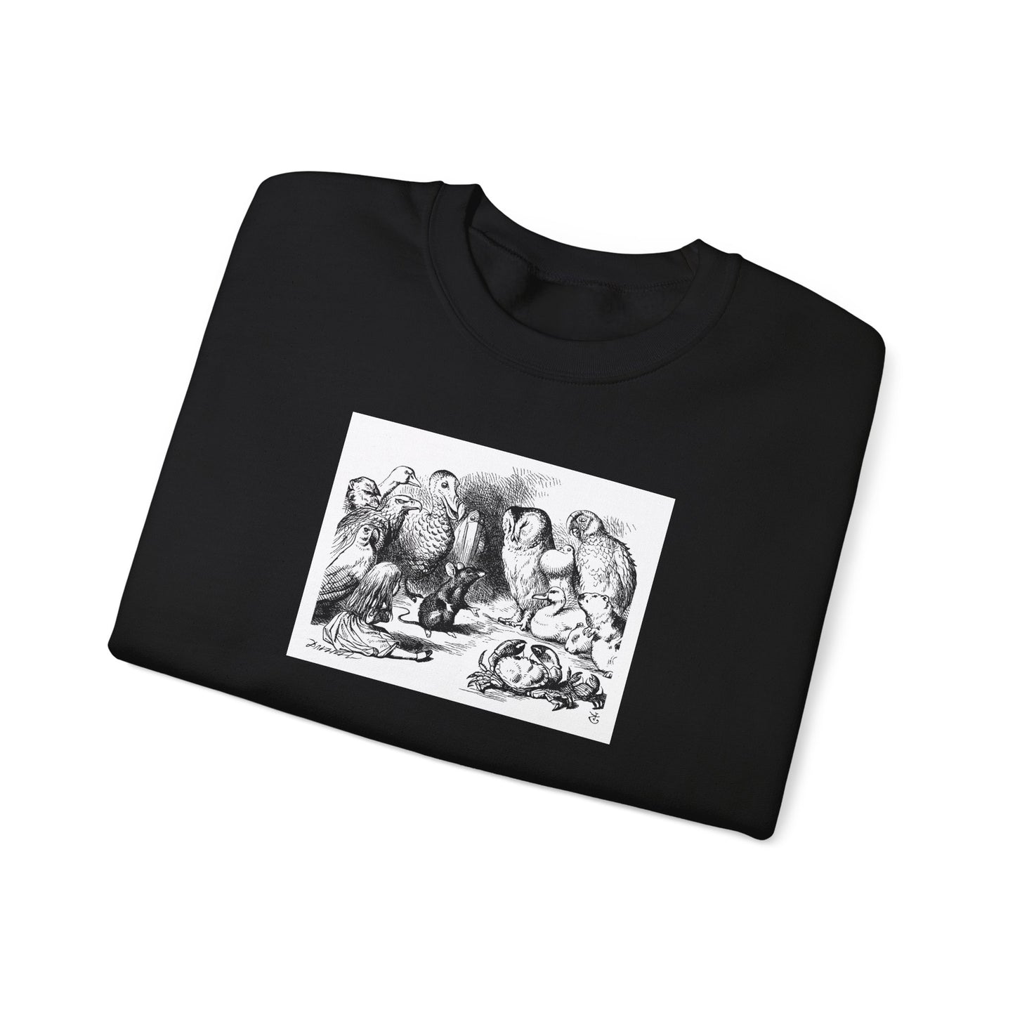 Caucus Race, Alice in Wonderland Crewneck Sweatshirt