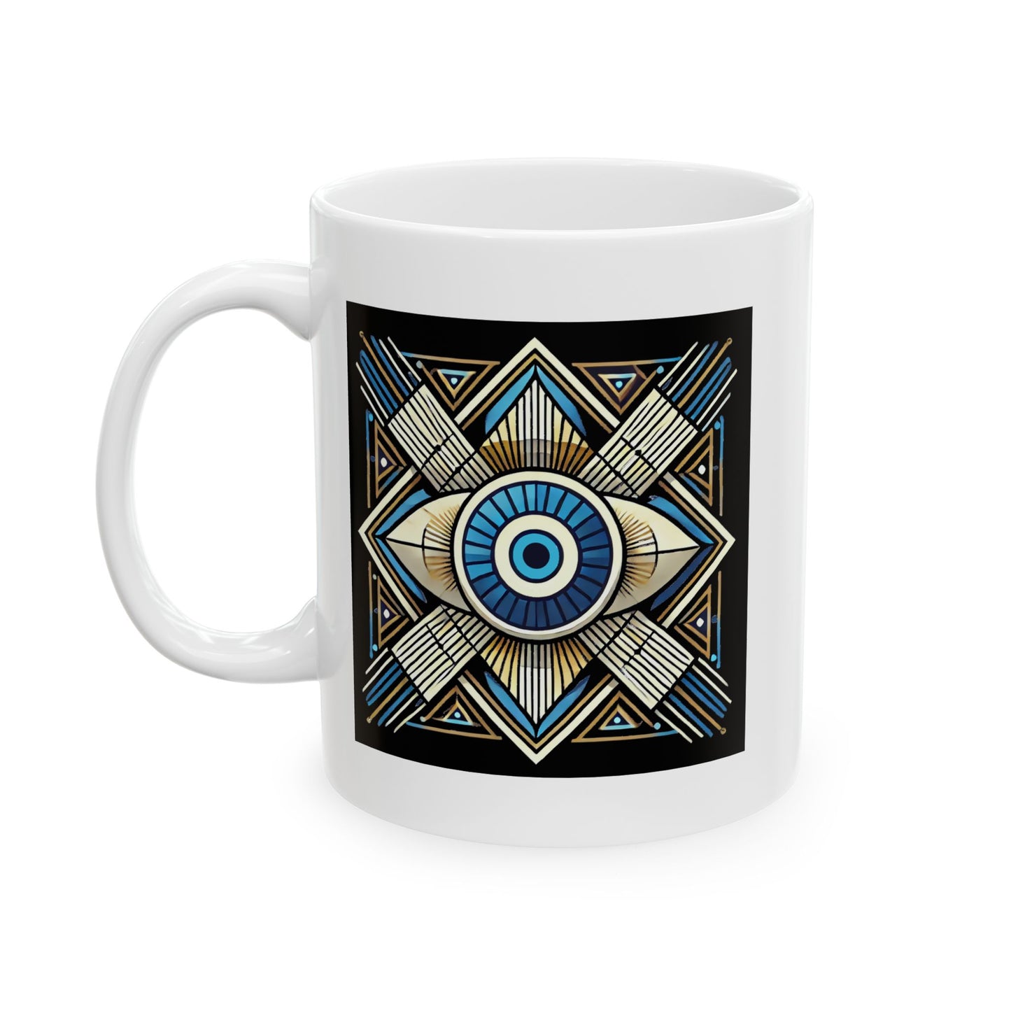 Mystic Nazar Evil Eye Ceramic Mug