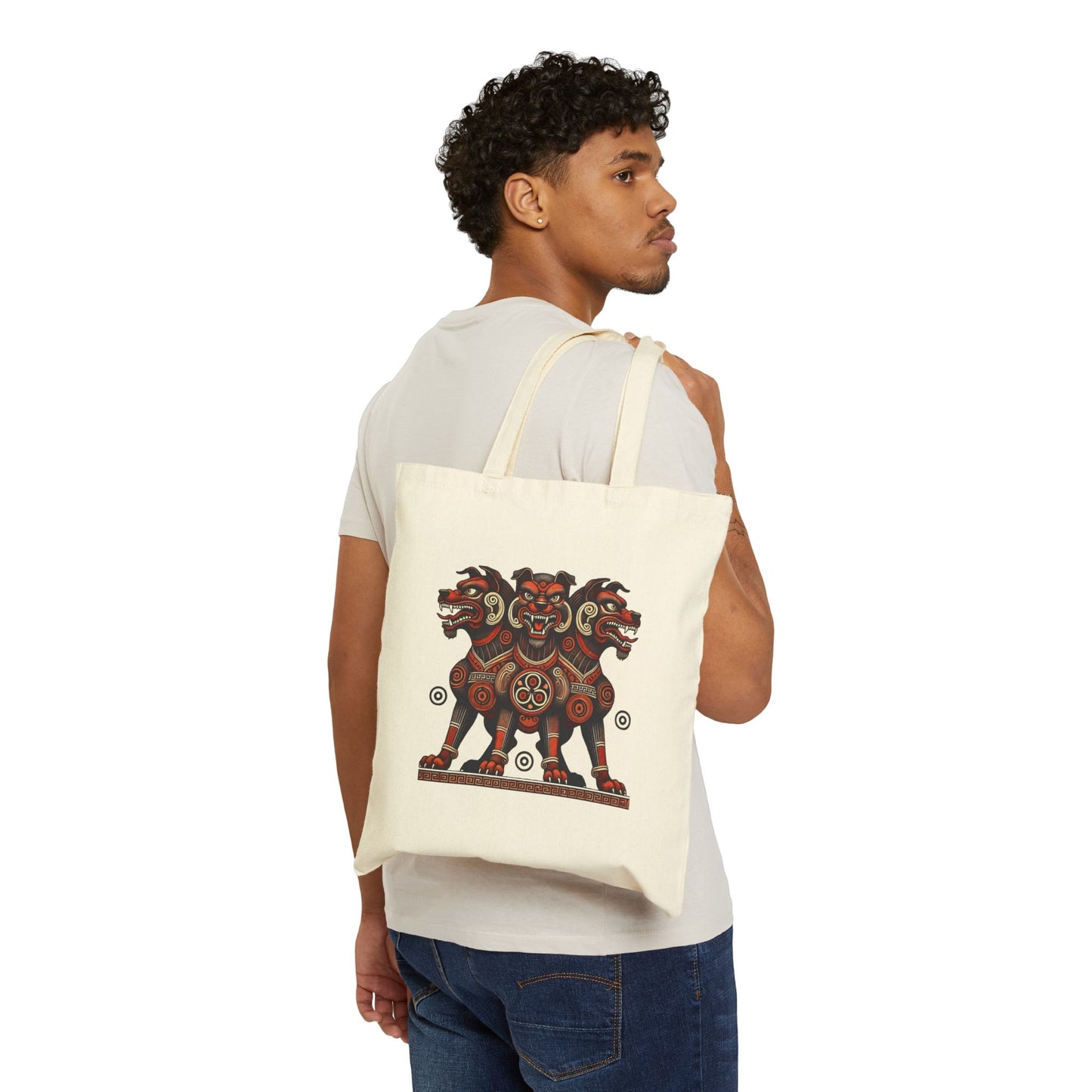 Cerberus Canvas Tote Bag