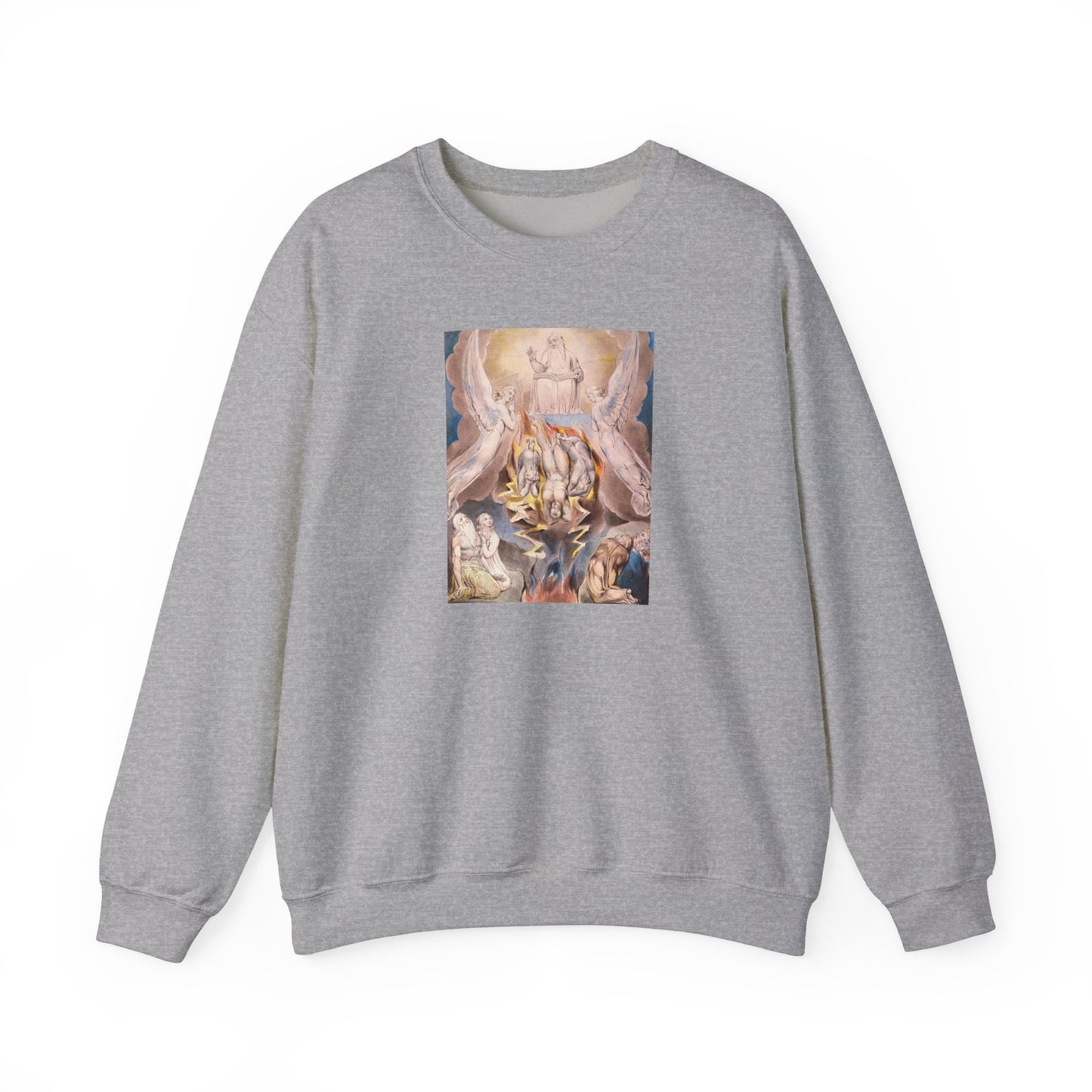 William Blake's The Fall of Satan Crewneck Sweatshirt