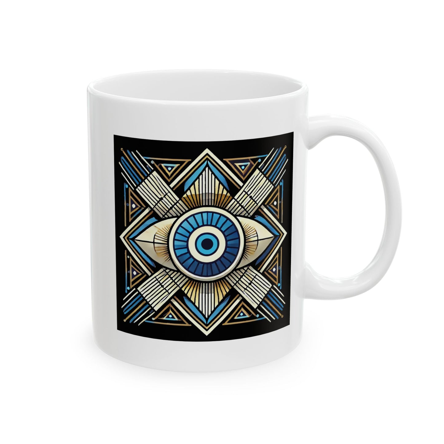 Mystic Nazar Evil Eye Ceramic Mug