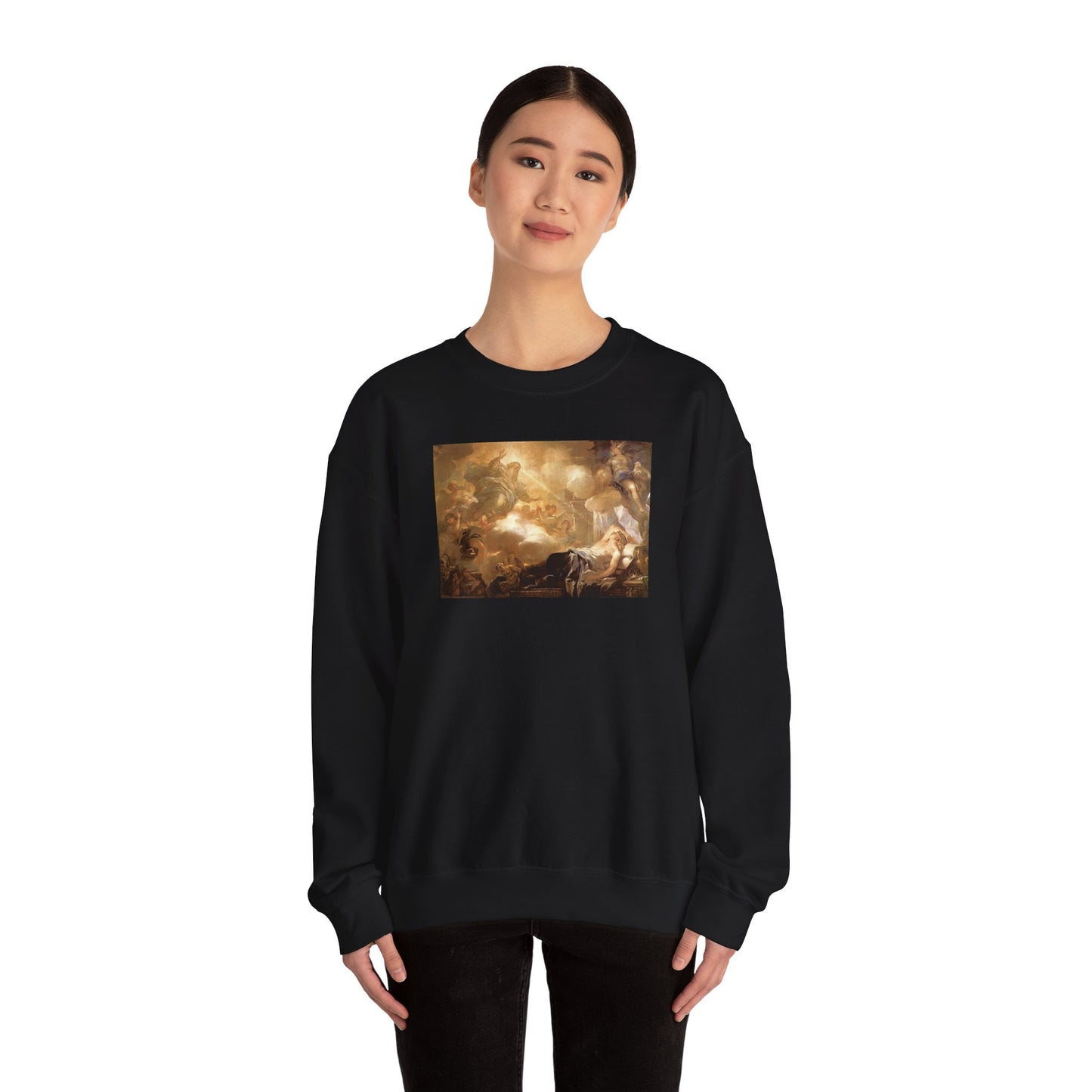 Luca Giordano's Dream of Solomon Crewneck Sweatshirt