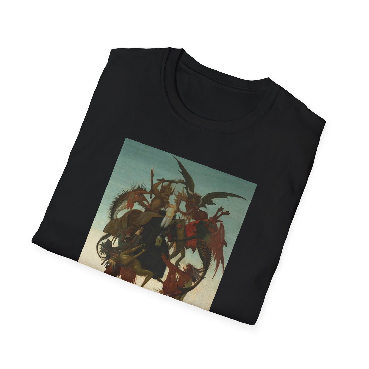 Michelangelo's The Torment of Saint Anthony Crewneck T-Shirt