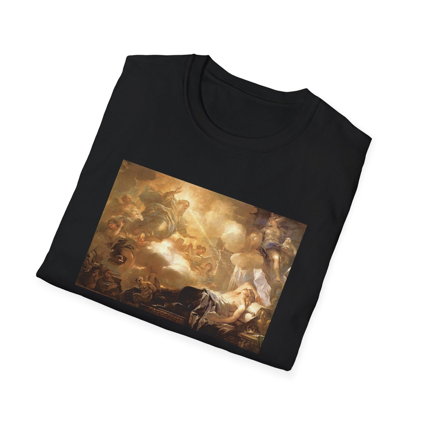 Luca Giordano's Dream of Solomon Crewneck T-Shirt