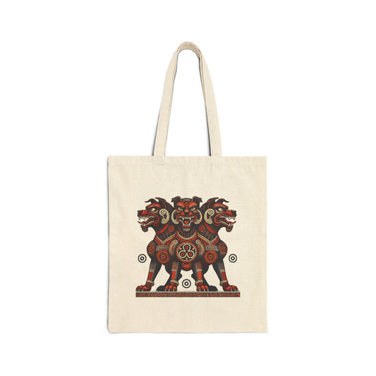 Cerberus Canvas Tote Bag