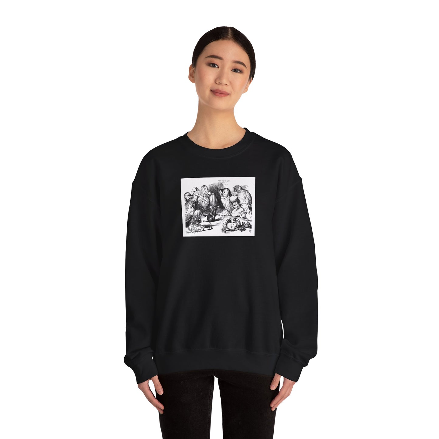 Caucus Race, Alice in Wonderland Crewneck Sweatshirt