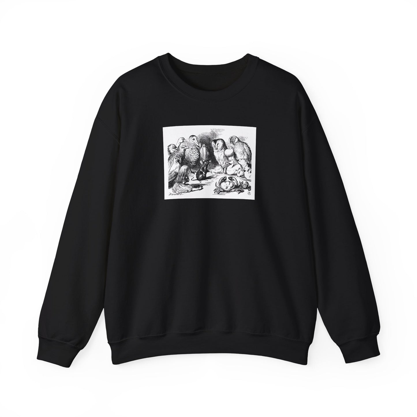 Caucus Race, Alice in Wonderland Crewneck Sweatshirt