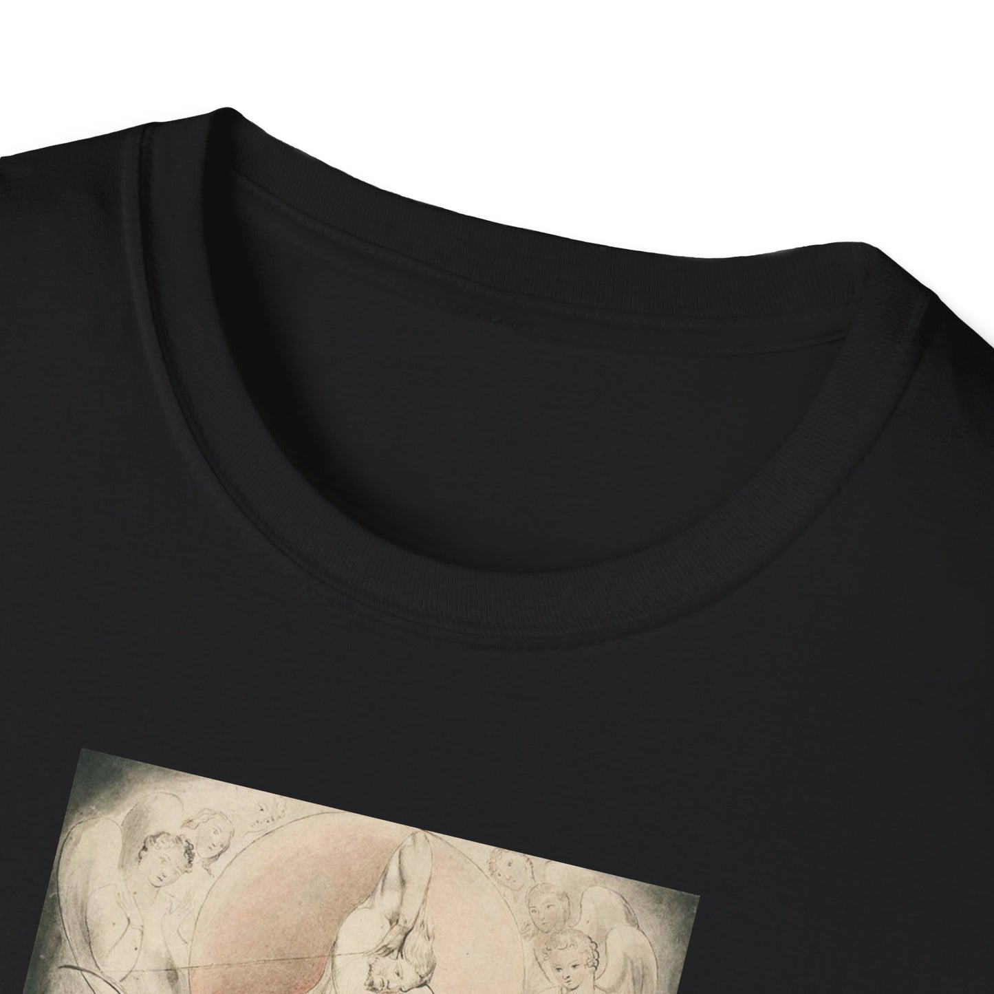 William Blake's Routing of the Fallen Angels Crewneck T-Shirt