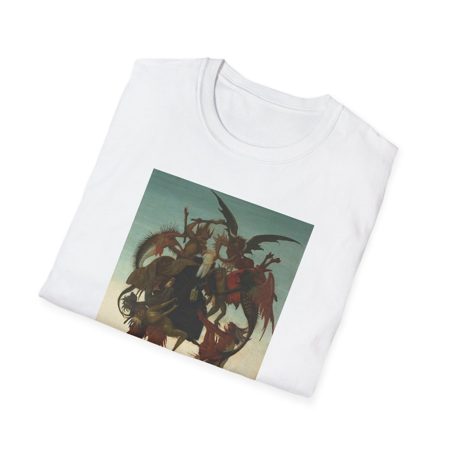 Michelangelo's The Torment of Saint Anthony Crewneck T-Shirt