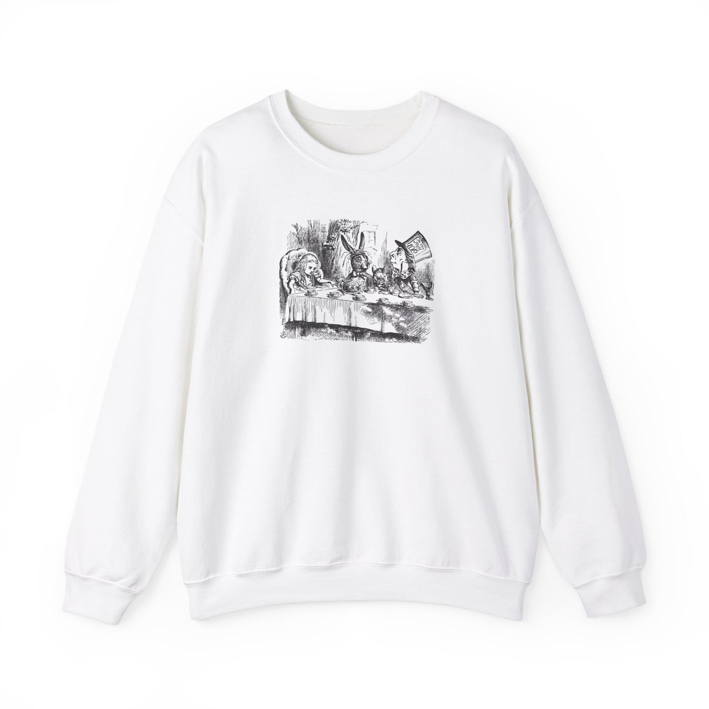 Mad Tea Party, Alice in Wonderland Crewneck Sweatshirt